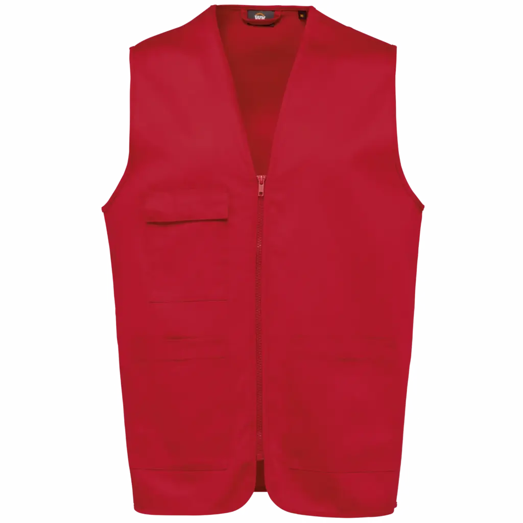 Custom Multi Pocket Gilet WK608 Polycotton XS-5XL — product photo 14