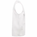 PS_WK608-S_WHITE - Hidalgo-werbeartikel Gilet polykatoen multizakken, white — productfoto 15