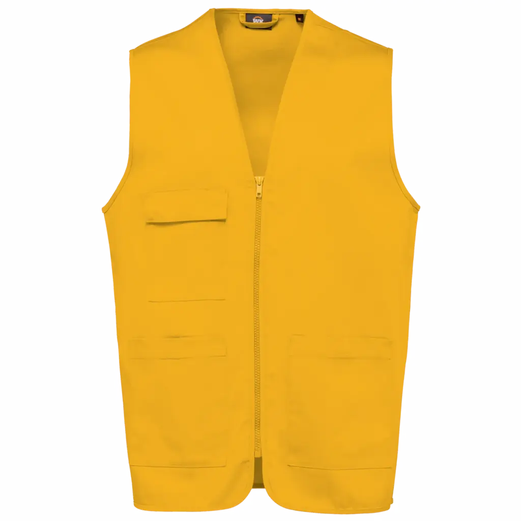 Custom Multi Pocket Gilet WK608 Polycotton XS-5XL — product photo 17