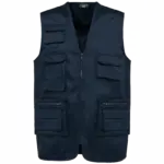 Printed Padded Gilet WK609 Multi-pocket Polycotton XS-5XL — product photo 10