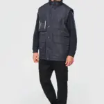 Workwear Parka Met Afritsbare Mouwen heren — productfoto 3