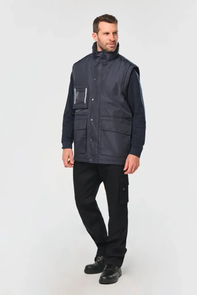 WK6106-7_2025 - Hidalgo Workwear Parka Met Afritsbare Mouwen heren — productfoto 3