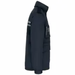 PS_WK6106-S_NAVY - Hidalgo Workwear Parka Met Afritsbare Mouwen heren, navy — productfoto 6