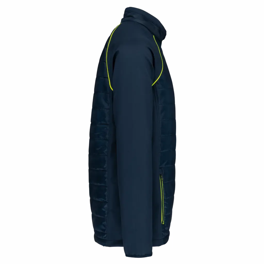 Jack Day To Day in twee stoffen unisex, navy / fluorescent yellow — productfoto 11