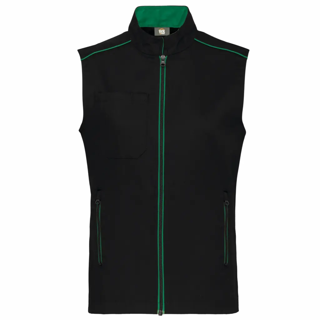 Printed Work Gilet WK6148 Polycotton Durable S-5XL — product photo 6