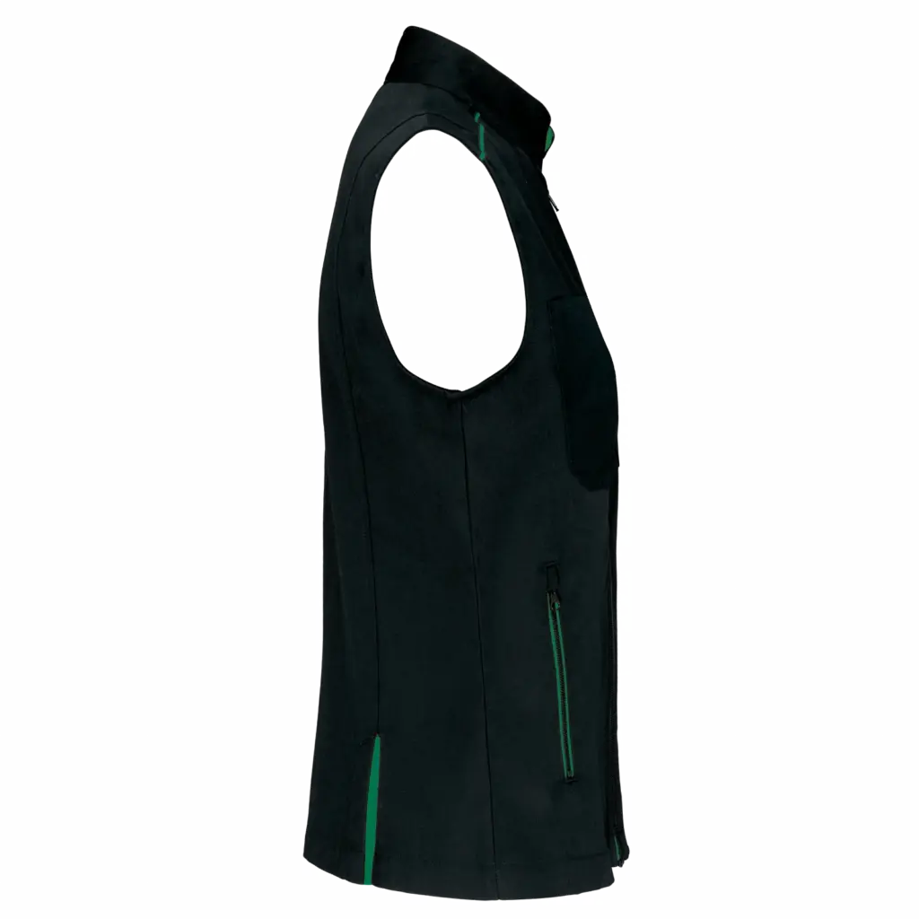 PS_WK6149-S_BLACK-KELLYGREEN - Hidalgo Damesgilet Day To Day, black / kelly green — productfoto 5