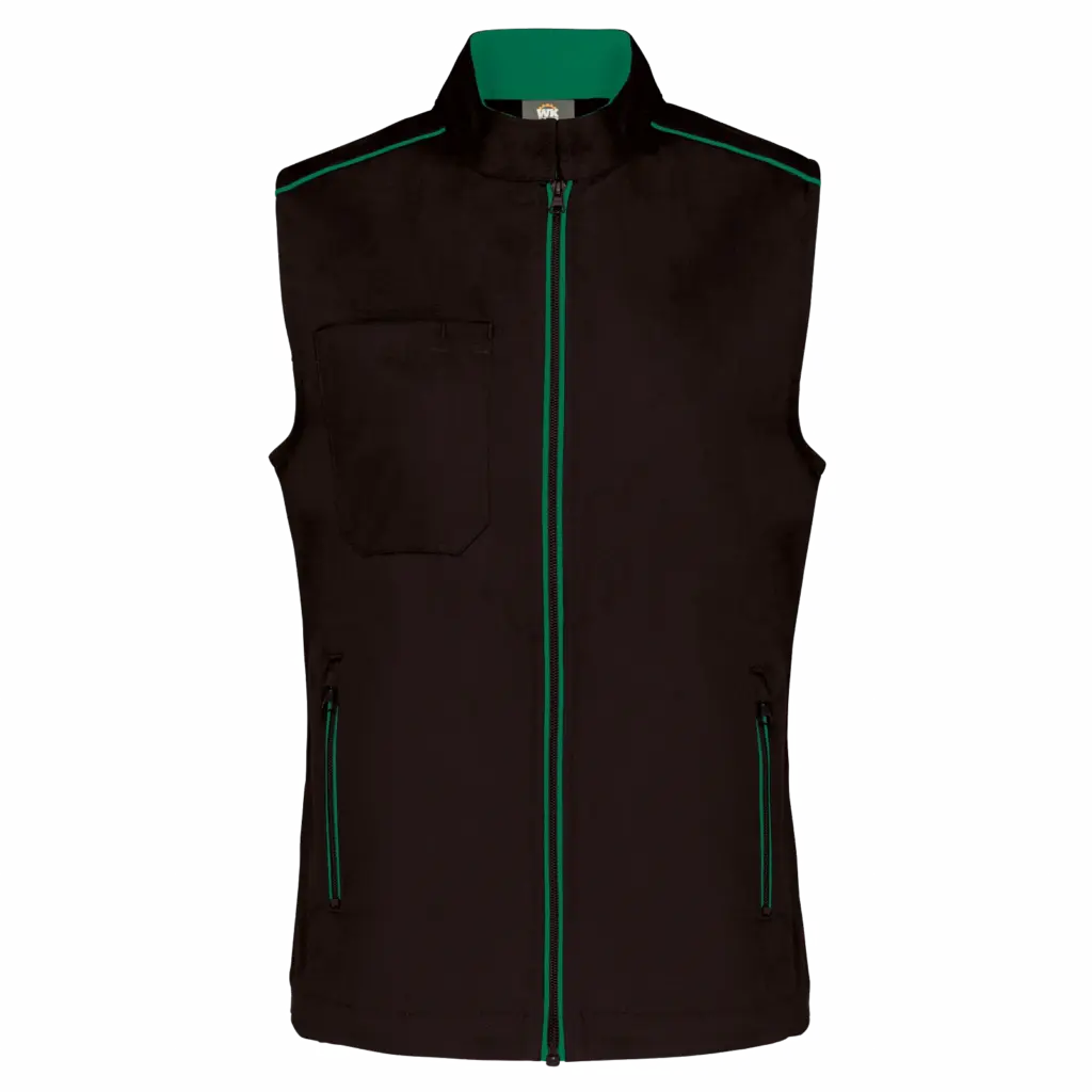 Custom Womens Gilet WK6149 Zip Pockets Polycotton XS-3XL — product photo 6