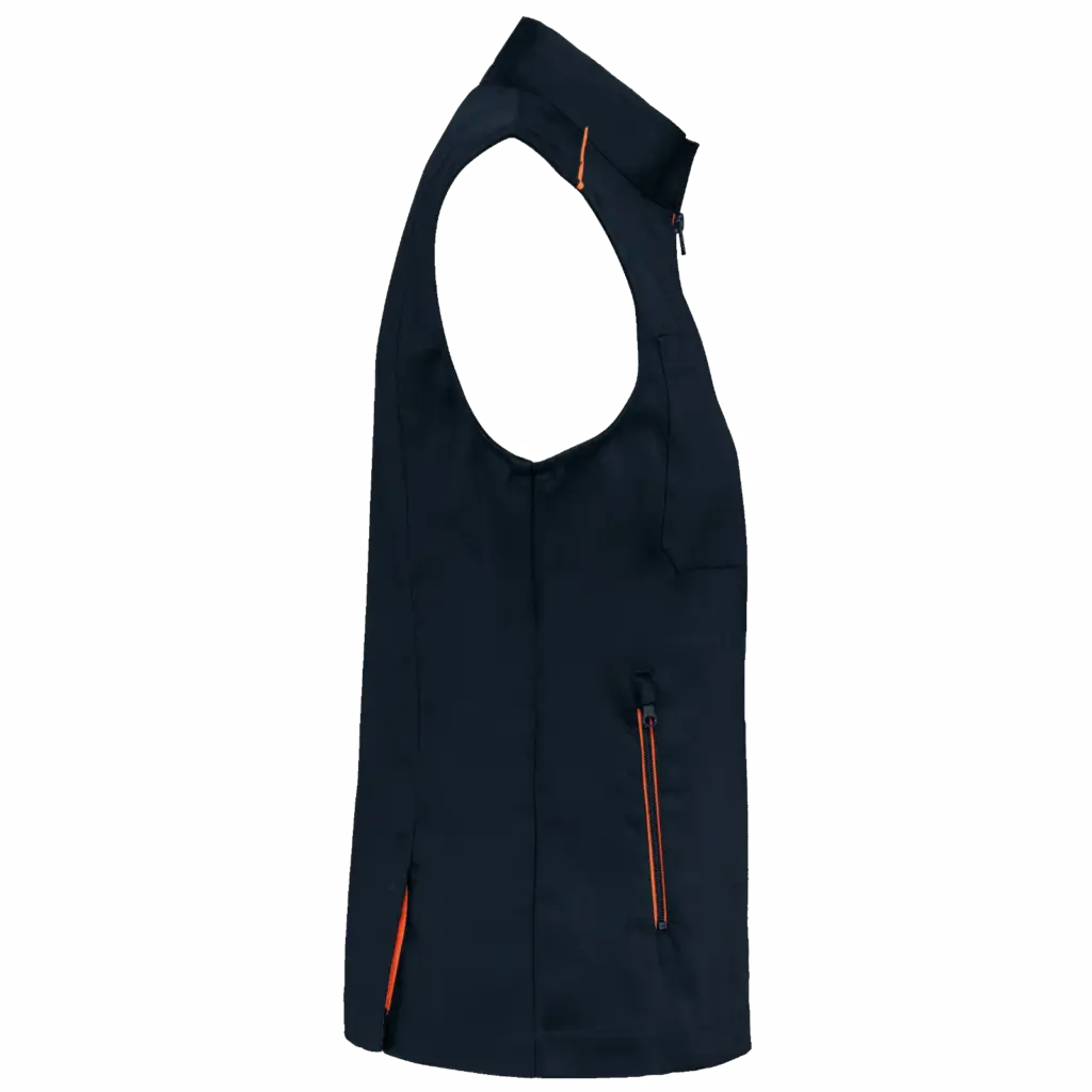 PS_WK6149-S_NAVY-FLUORESCENTORANGE - Hidalgo Damesgilet Day To Day, navy / fluorescent orange — productfoto 12