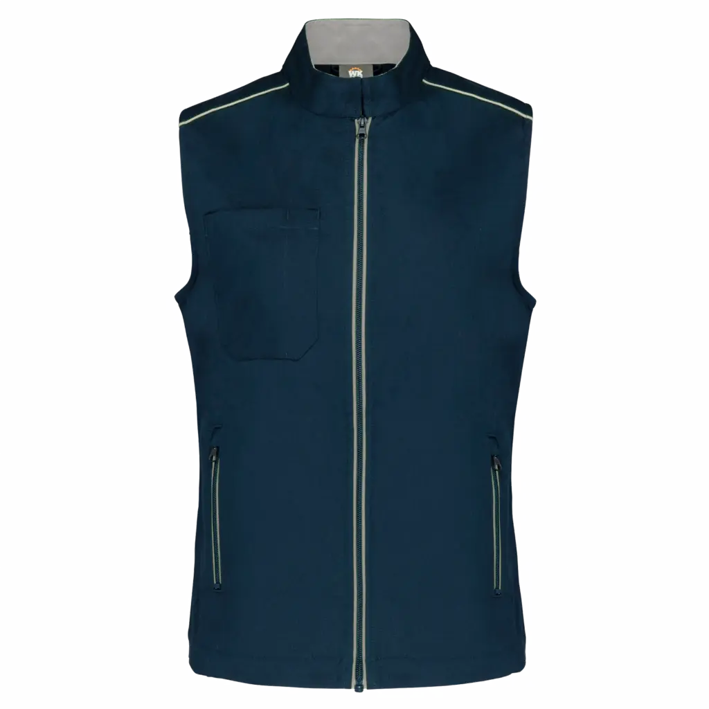 Custom Womens Gilet WK6149 Zip Pockets Polycotton XS-3XL — product photo 16