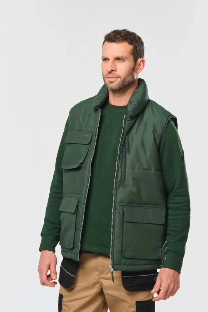 Gewatteerde bodywarmer — productfoto 3