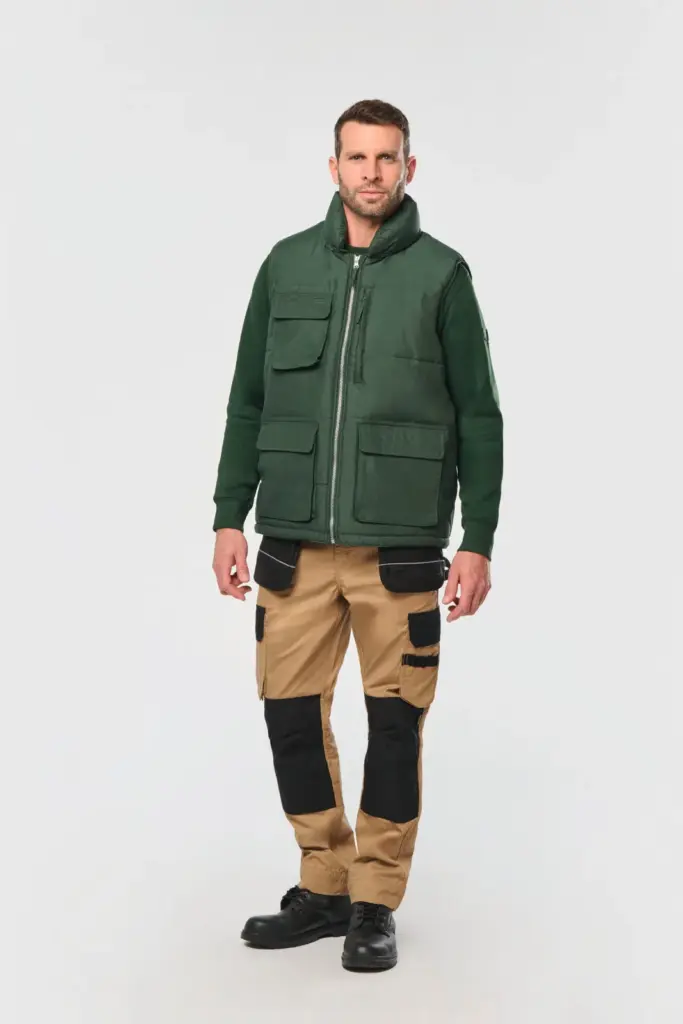 Gewatteerde bodywarmer — productfoto 4