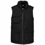 Gewatteerde bodywarmer, black — productfoto 6