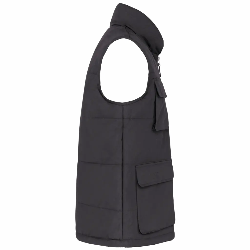 Gewatteerde bodywarmer, dark grey — productfoto 6