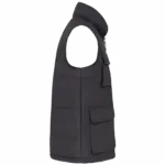 Gewatteerde bodywarmer, dark grey — productfoto 6