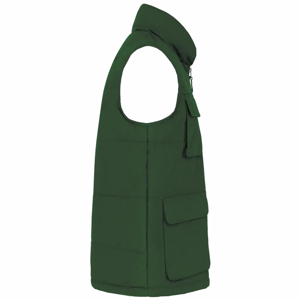 Gewatteerde bodywarmer, forest green — productfoto 7