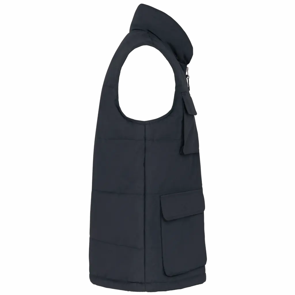 Gewatteerde bodywarmer, navy — productfoto 8