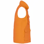 Gewatteerde bodywarmer, orange — productfoto 9