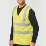 HI-VIS veiligheidshesje volwassene unisex — productfoto 2