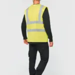 HI-VIS veiligheidshesje volwassene unisex — productfoto 3