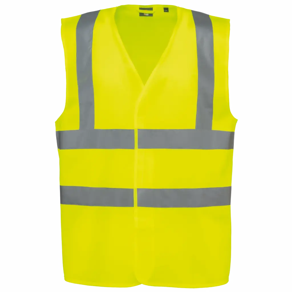 Warnweste WK616 bedrucken ISO 20471 Polyester S-5XL — Produktfoto 7