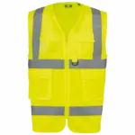 Warnweste WK618 bedrucken Reißverschluss Recycelt XS-5XL — Produktfoto 8
