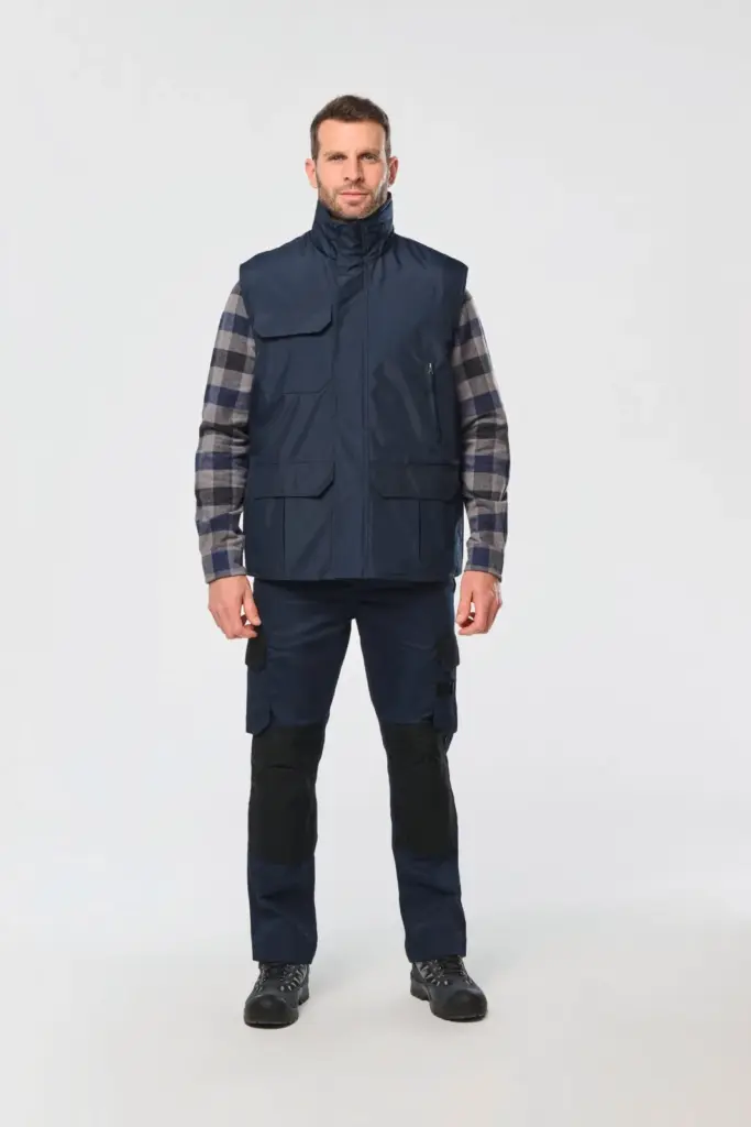 WK630-2_2025 - Hidalgo-werbeartikel Worker - Bodywarmer — productfoto 3
