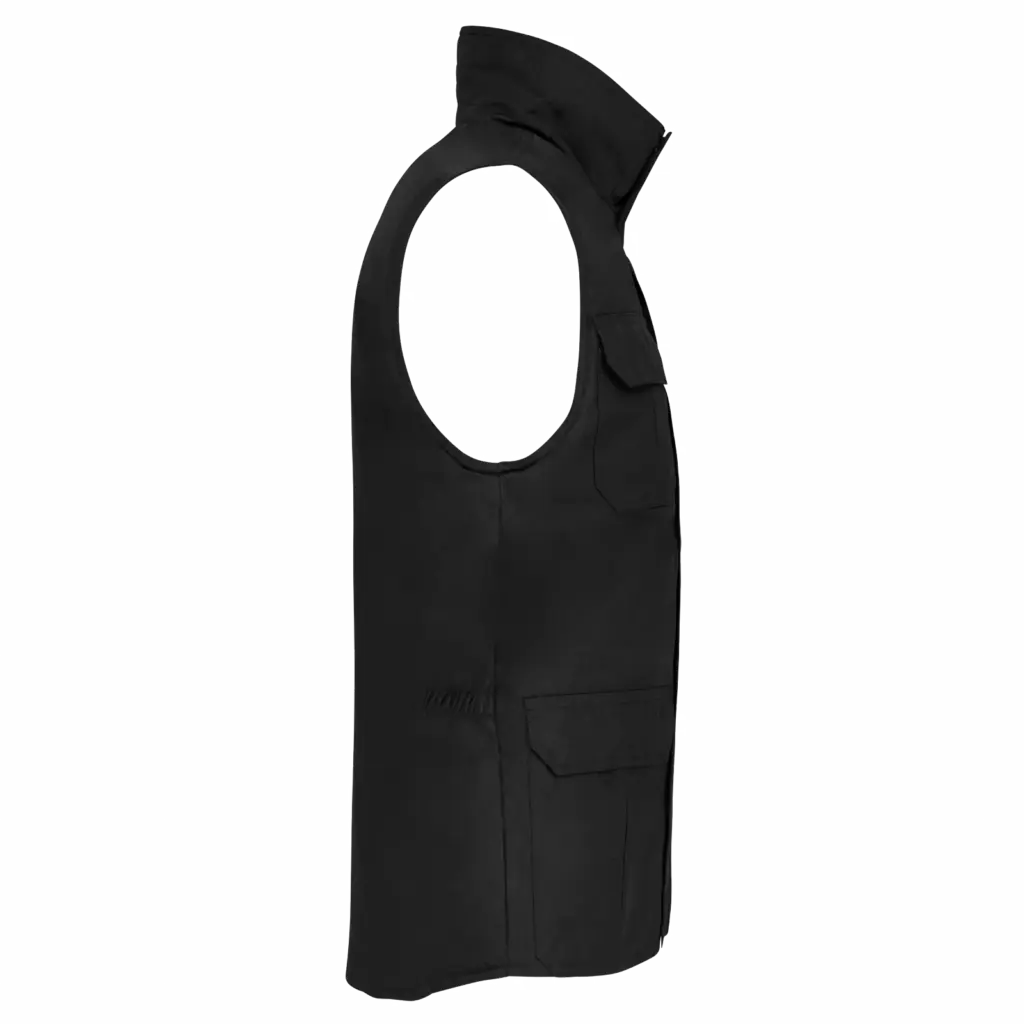 PS_WK630-S_BLACK - Hidalgo-werbeartikel Worker - Bodywarmer, black — productfoto 5