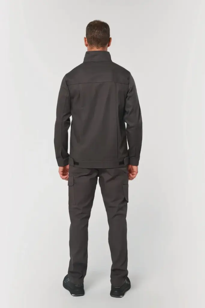 Werkjack zonder metaal uniseks — productfoto 4