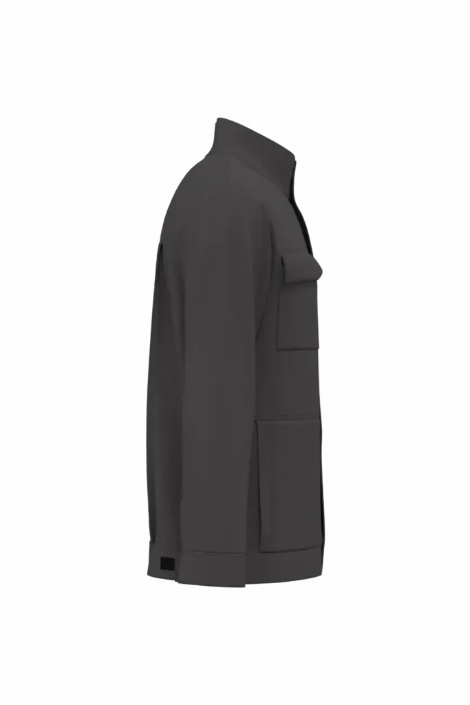 Werkjack zonder metaal uniseks, dark grey — productfoto 6