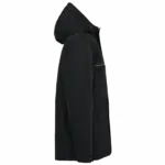 Unisex performance parka met capuchon, black — productfoto 5