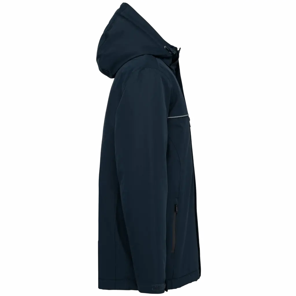 PS_WK650-S_NAVY - Hidalgo Unisex performance parka met capuchon, navy — productfoto 6