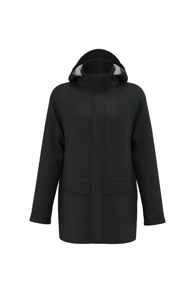 WK651 - Uniseks regenjasje, black