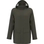 WK651 - Uniseks regenjasje, dark khaki — productfoto 2
