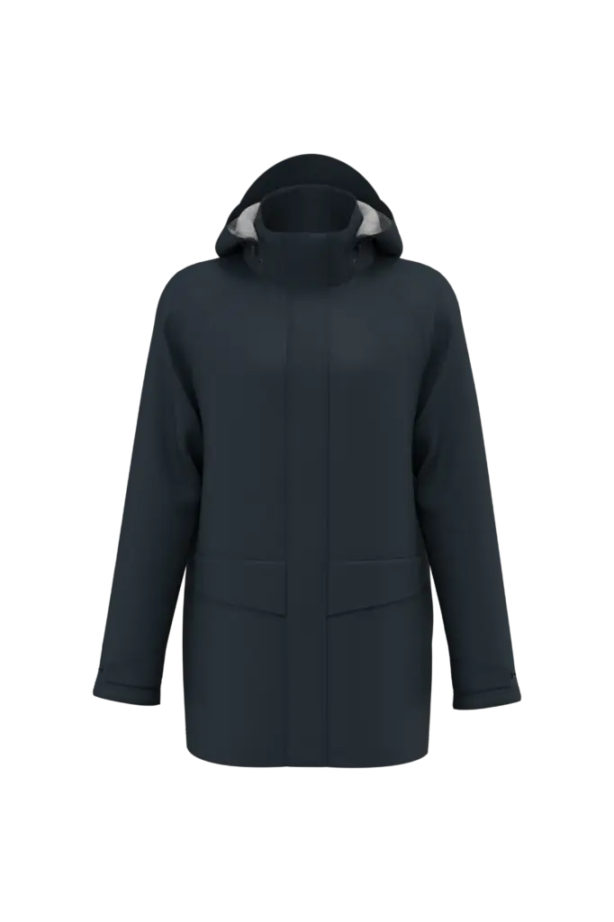 WK651 - Uniseks regenjasje, navy — productfoto 3
