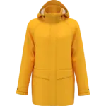 WK651 - Uniseks regenjasje, yellow — productfoto 4