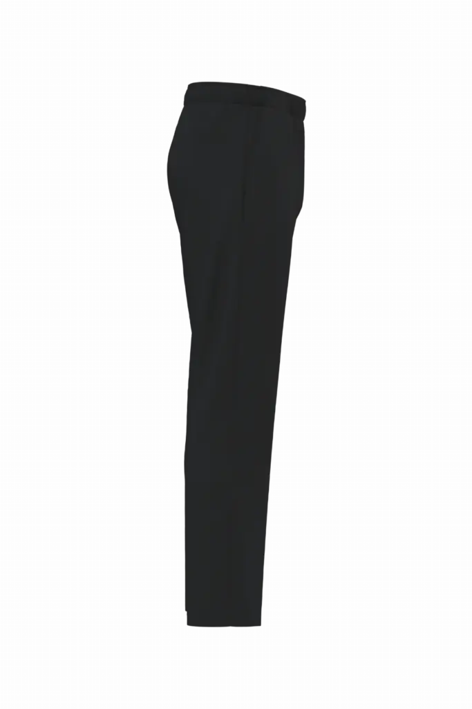 Ecologische broek uniseks, black — productfoto 5
