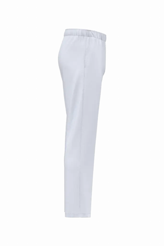 Ecologische broek uniseks, white — productfoto 6