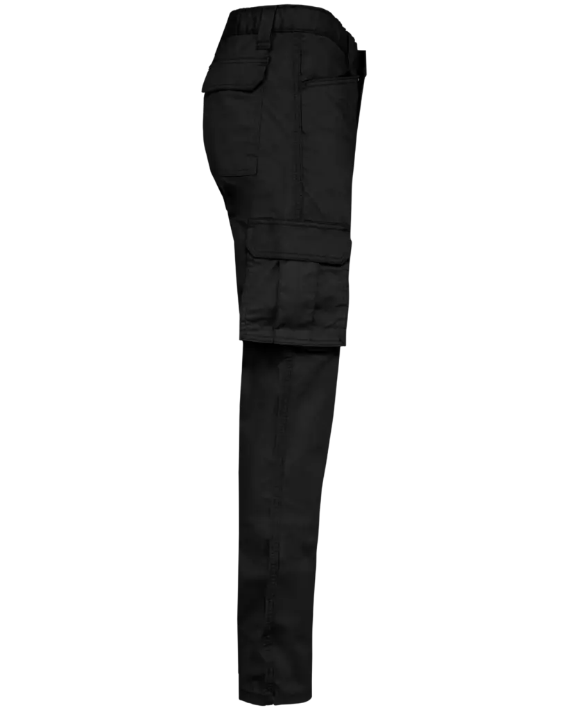 Ecologische herencargobroek, black — productfoto 5