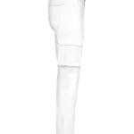 Ecologische herencargobroek, white — productfoto 10