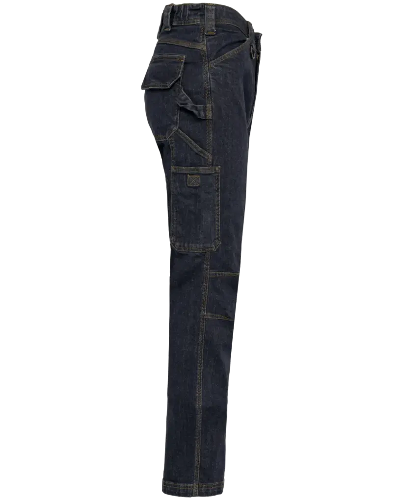 Herenjeans met meerdere zakken, black rinse — productfoto 5