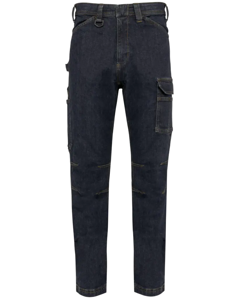 Arbeitsjeans WK705 bedrucken Stretch Multi-Pocket 36-54 FR — Produktfoto 6