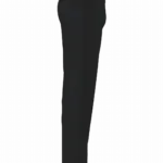 Broek zonder zakken uniseks, black — productfoto 5