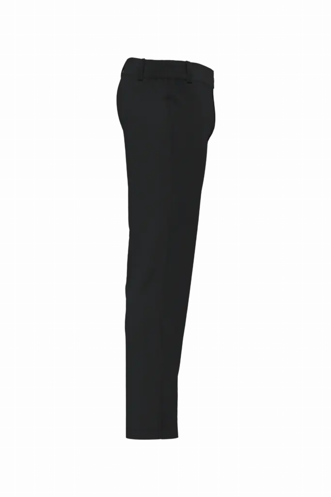 Broek zonder zakken uniseks, black — productfoto 5