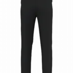 Broek zonder zakken uniseks, black — productfoto 6