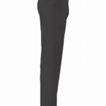 Broek zonder zakken uniseks, dark grey — productfoto 6
