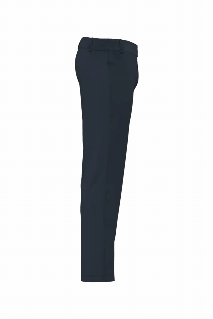 Broek zonder zakken uniseks, navy — productfoto 7