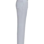 Herenbroek in polykatoen, white — productfoto 9