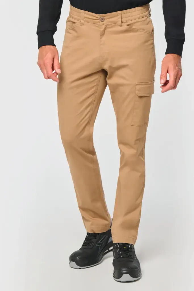 Unisex katoenen stretchbroek — productfoto 4