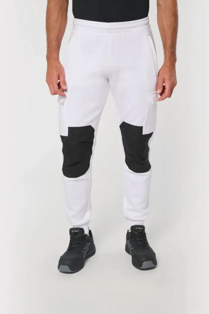 Ecologische heren fleece cargobroek — productfoto 3