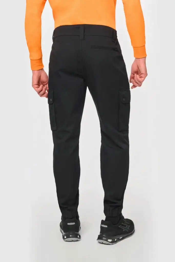 Uniseks Cargobroek uniseks met elastisch boord — productfoto 3